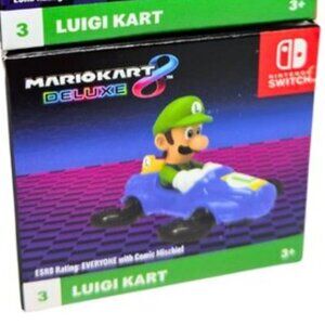 McDonald’s Happy Meal 2024 Mario Kart Deluxe #3 LUIGI KART Toy New